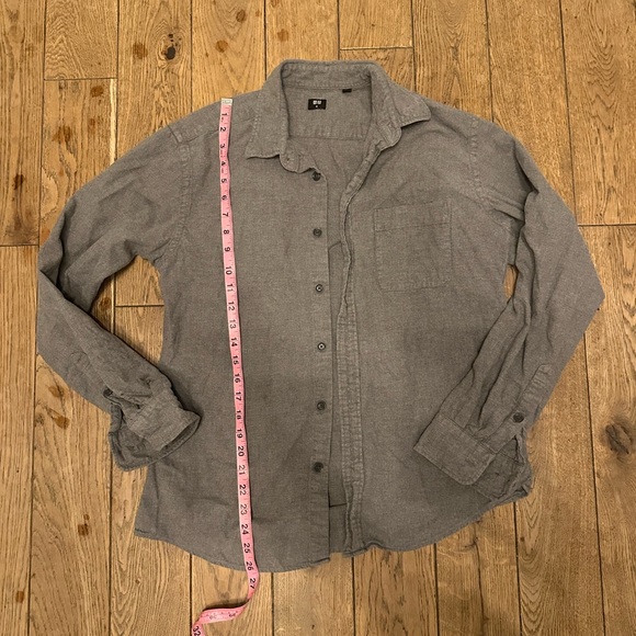 Grey button down - Picture 2 of 6